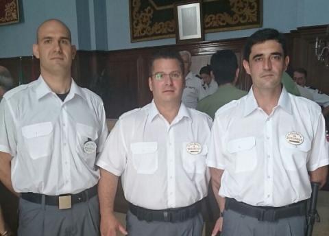 Tres vigilantes de Seguridad de United Safe Care reciben una mención honorífica en el Día de la Seguridad Privada en Jaén